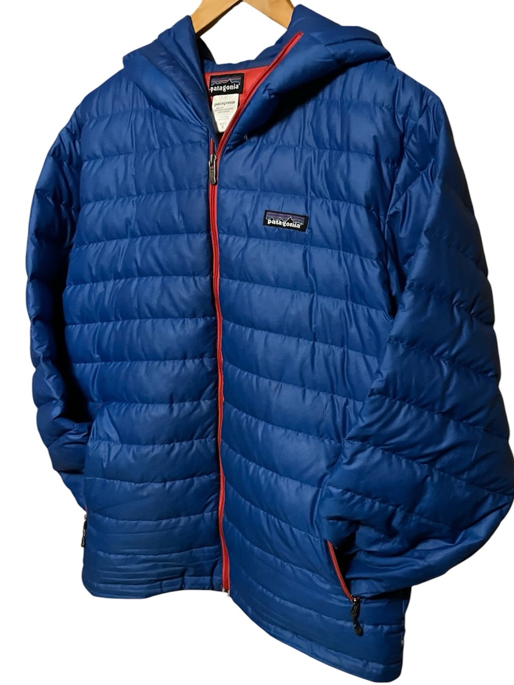 Patagonia hooded down sweater